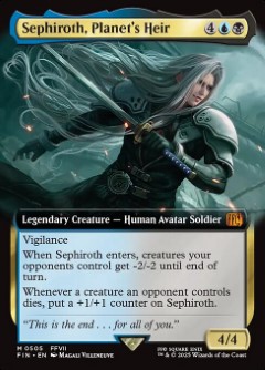 Sephiroth, Planet's Heir Final Fantasy Bordless